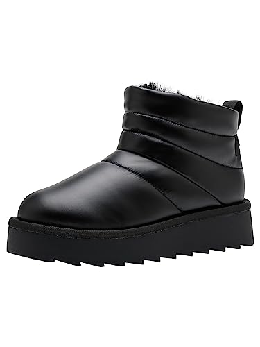 Tamaris Damskie botki 1-1-26821-41, czarny, 41 EU