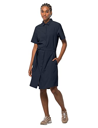 Jack Wolfskin Sukienka damska Holiday MIDI, Night Blue, L, niebieski (Night Blue), L