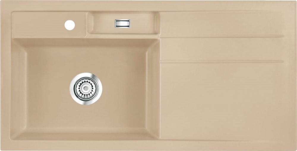 Zlew SystemCeram BELA 100 | komora LEWA | SAND 26 (50210126)