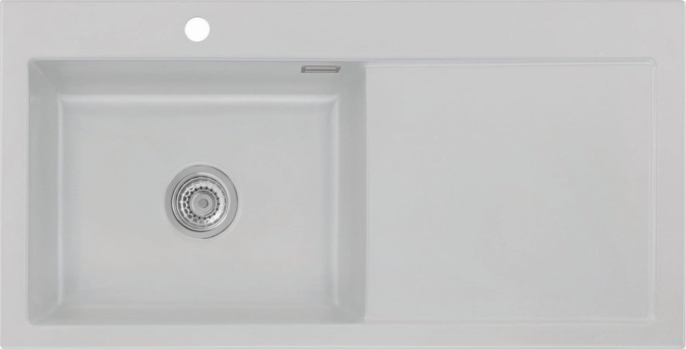 Zlew SystemCeram MERA 100SL | komora LEWA | ALU 76 (50650176)