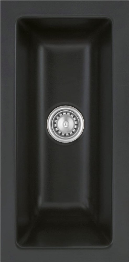 Zlew SystemCeram MERA 16-U NIGRA 87 (czarny mat) (53460187)