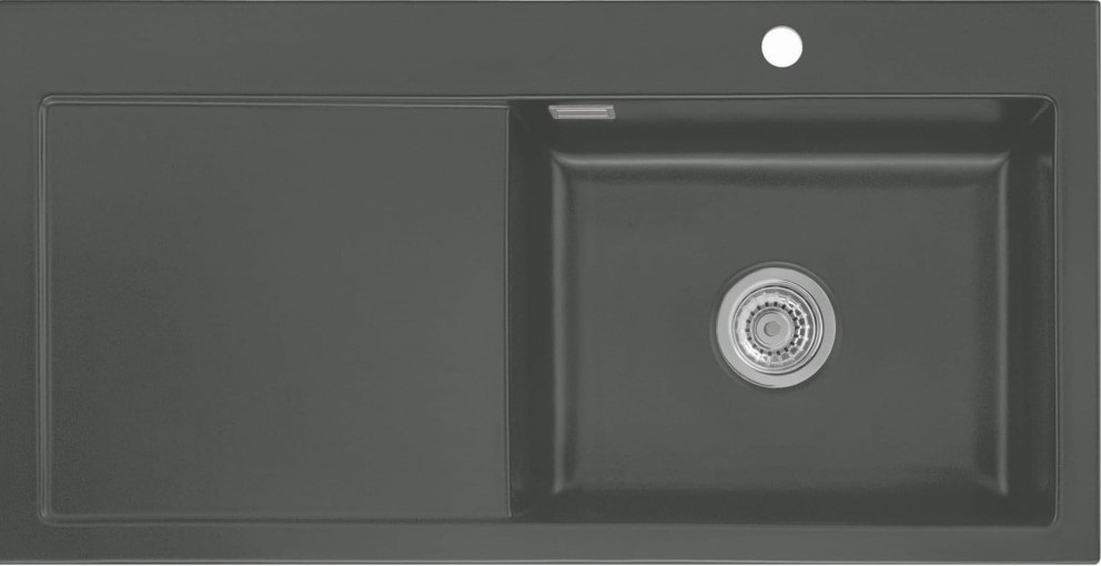 Zlew SystemCeram MERA 100SL | komora PRAWA | LAVA 80 (50640180)