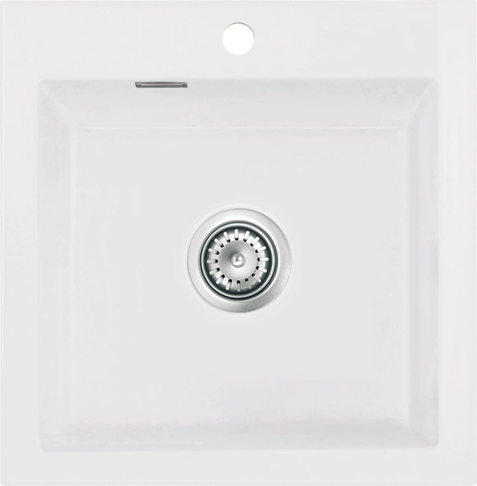 Zlew SystemCeram MERA 51 POLAR 13 (biały mat) (50010113)