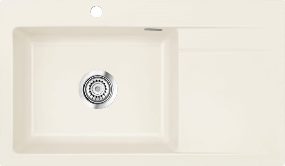 Zlew SystemCeram STEMA 86SL | komora LEWA | JASMIN 19 (50110119)