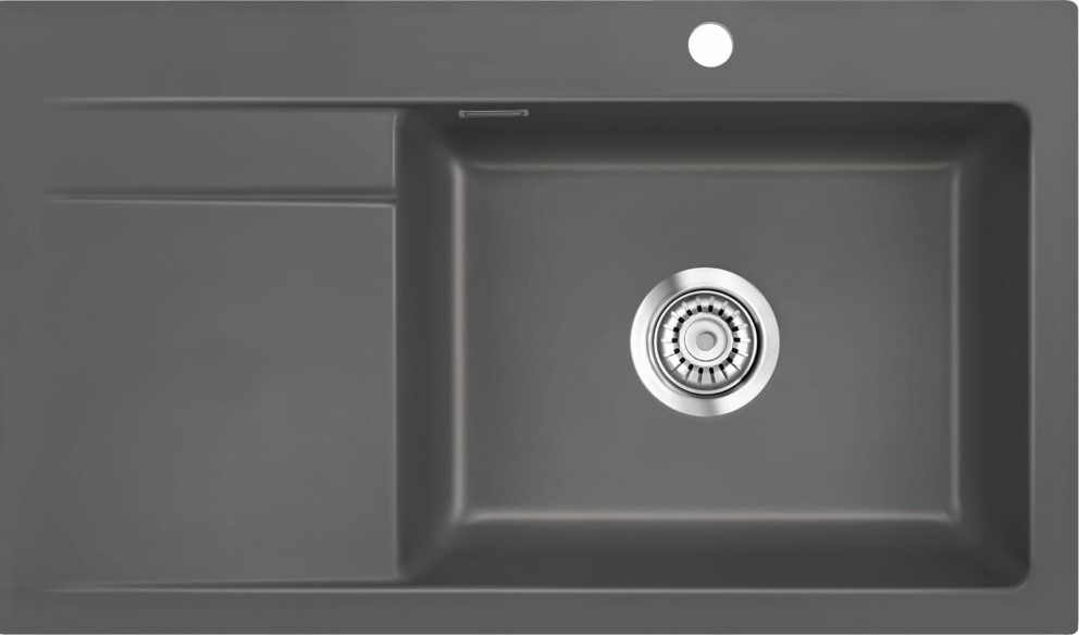 Zlew SystemCeram STEMA 86SL | komora PRAWA | LAVA 80 (50100180)