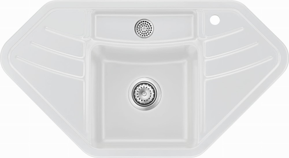 Zlew SystemCeram VEGA ECK SATIN 20 (50340120)