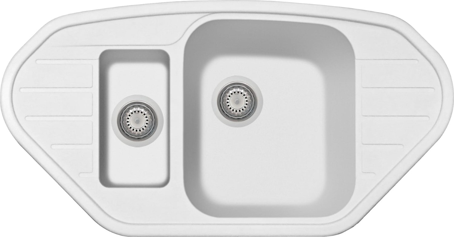 Zlew PLADOS CORTINA MLECZNY (white 58) (SP098158)