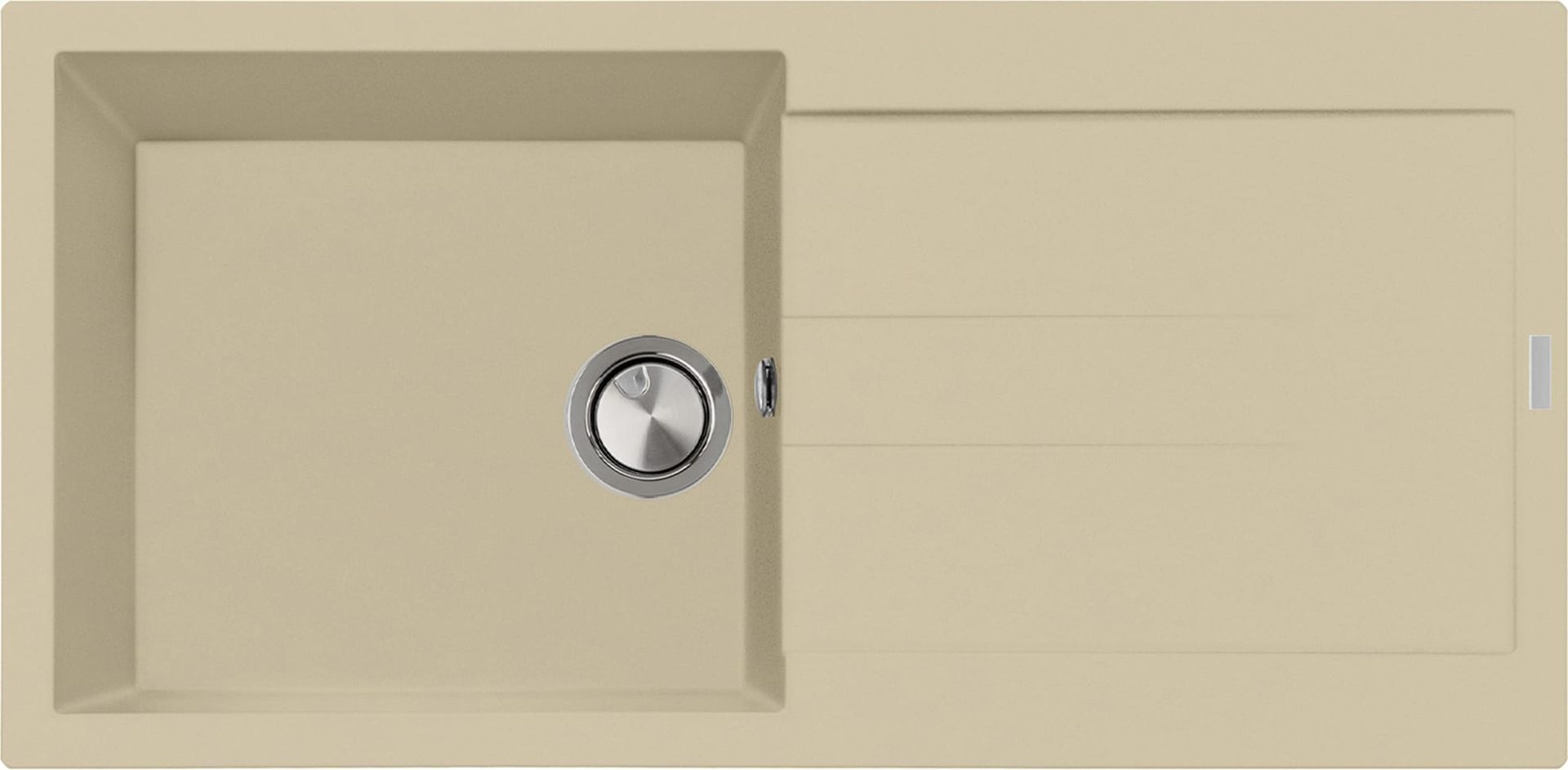 Zlew PLADOS ELEGANCE 99.10 SAHARA (szampan 55) (AM991055)