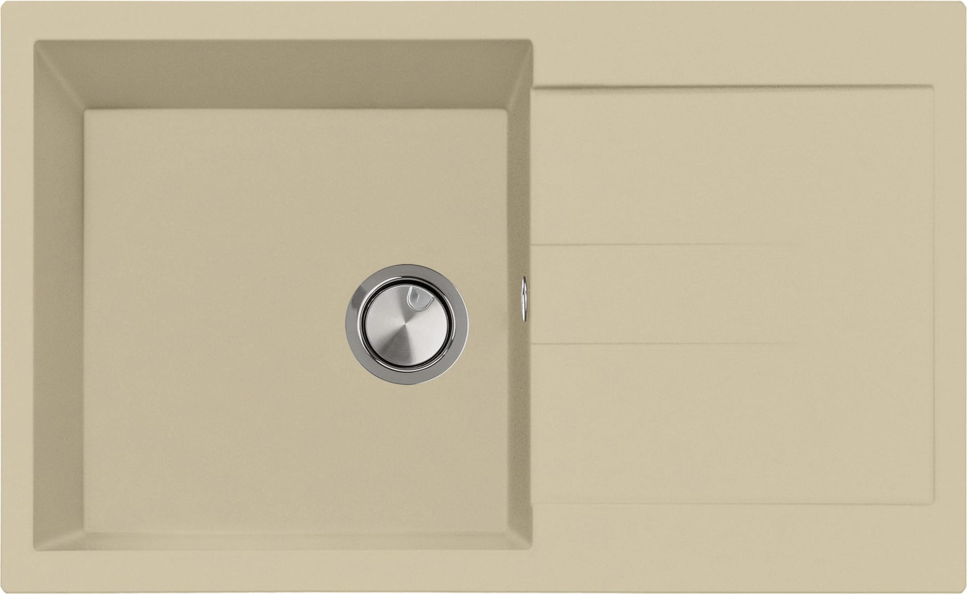 Zlew PLADOS ELEGANCE 78.10 SAHARA (szampan 55) (AM781055)