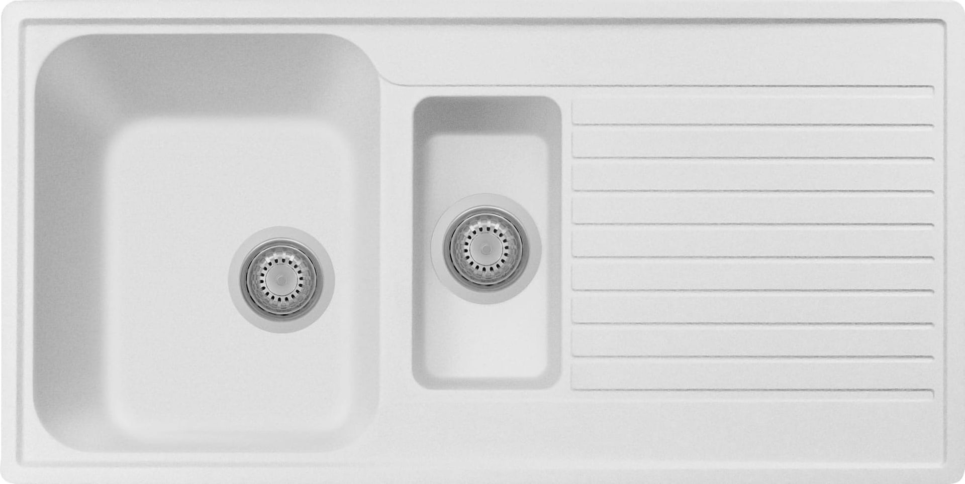 Zlew PLADOS ATLANTIC 99.15 MLECZNY (white 58) (PL099158)
