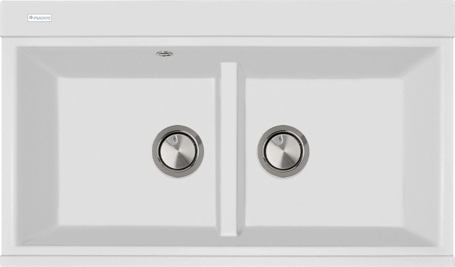 Zlew PLADOS LUX 86.20 MLECZNY (white 58) (LX862058)