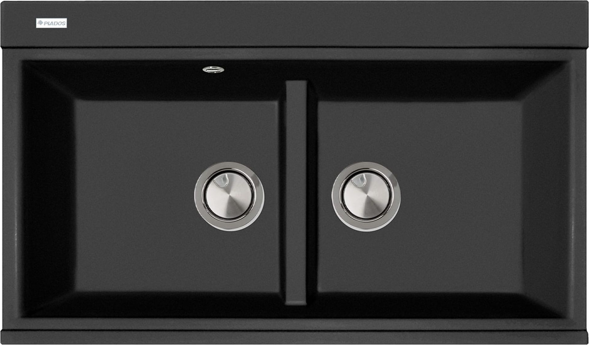Zlew PLADOS LUX 86.20 CZARNY MAT (black mat 70) (LX862070)