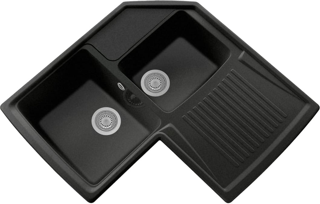 Zlew PLADOS HARMONY CZARNY METAL (black metalik 44) (HRA83244)