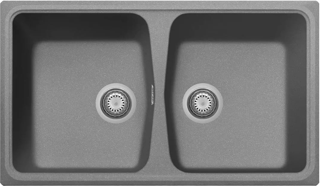 Zlew PLADOS VERONA 20 TITANIUM METAL (szary metalik 42) (SP079242)