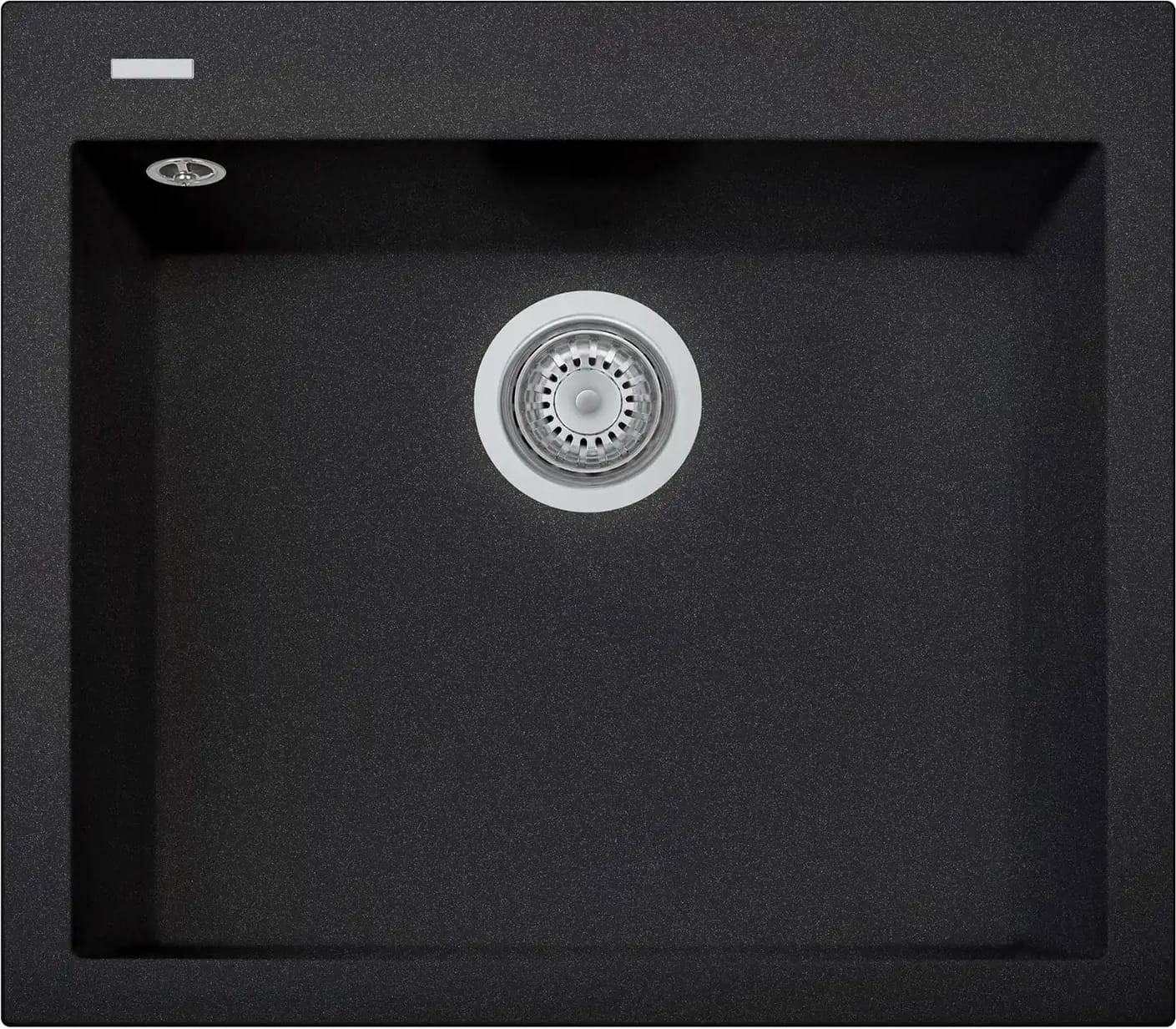 Zlew PLADOS ONE 6010 CZARNY METAL (black metalik 44) (ON601044)