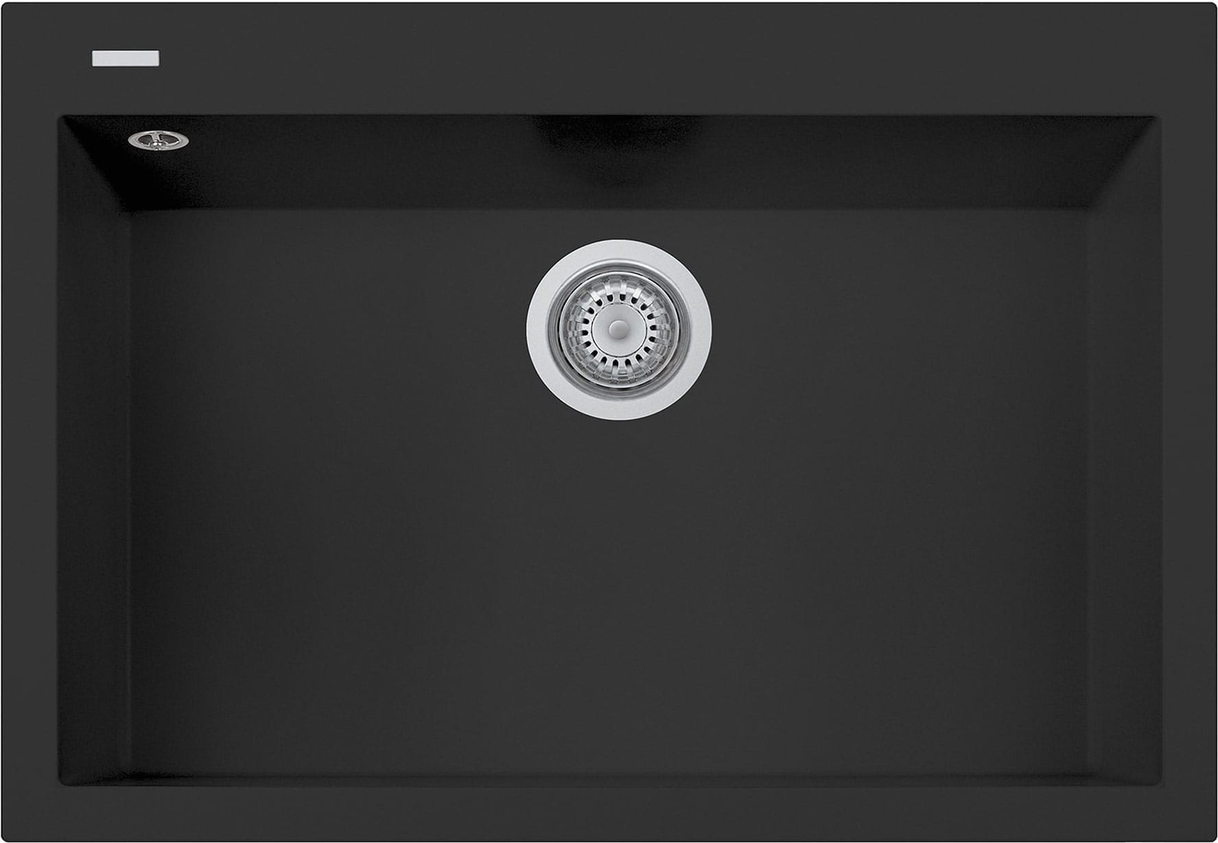 Zlew PLADOS ONE 7610 CZARNY MAT (black mat 70) (ON761070)