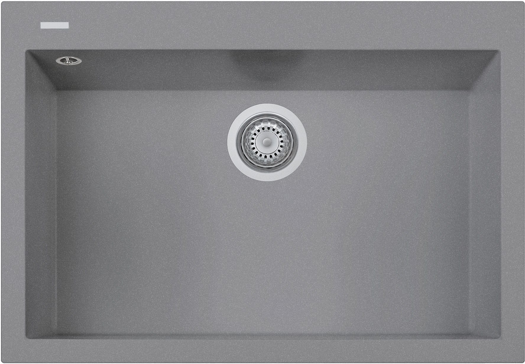 Zlew PLADOS ONE 7610 TITANIUM METAL (szary metalik 42) (ON761042)