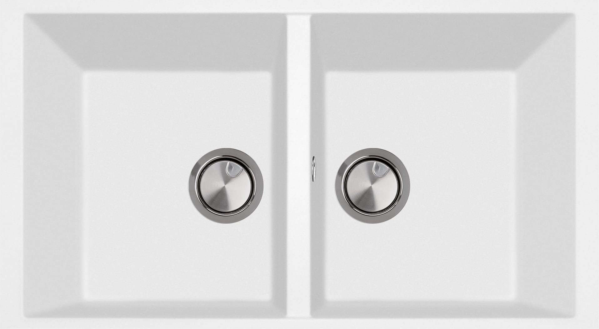 Zlew PLADOS ONE 7920-U MLECZNY (white 58) (ON7920ST58)