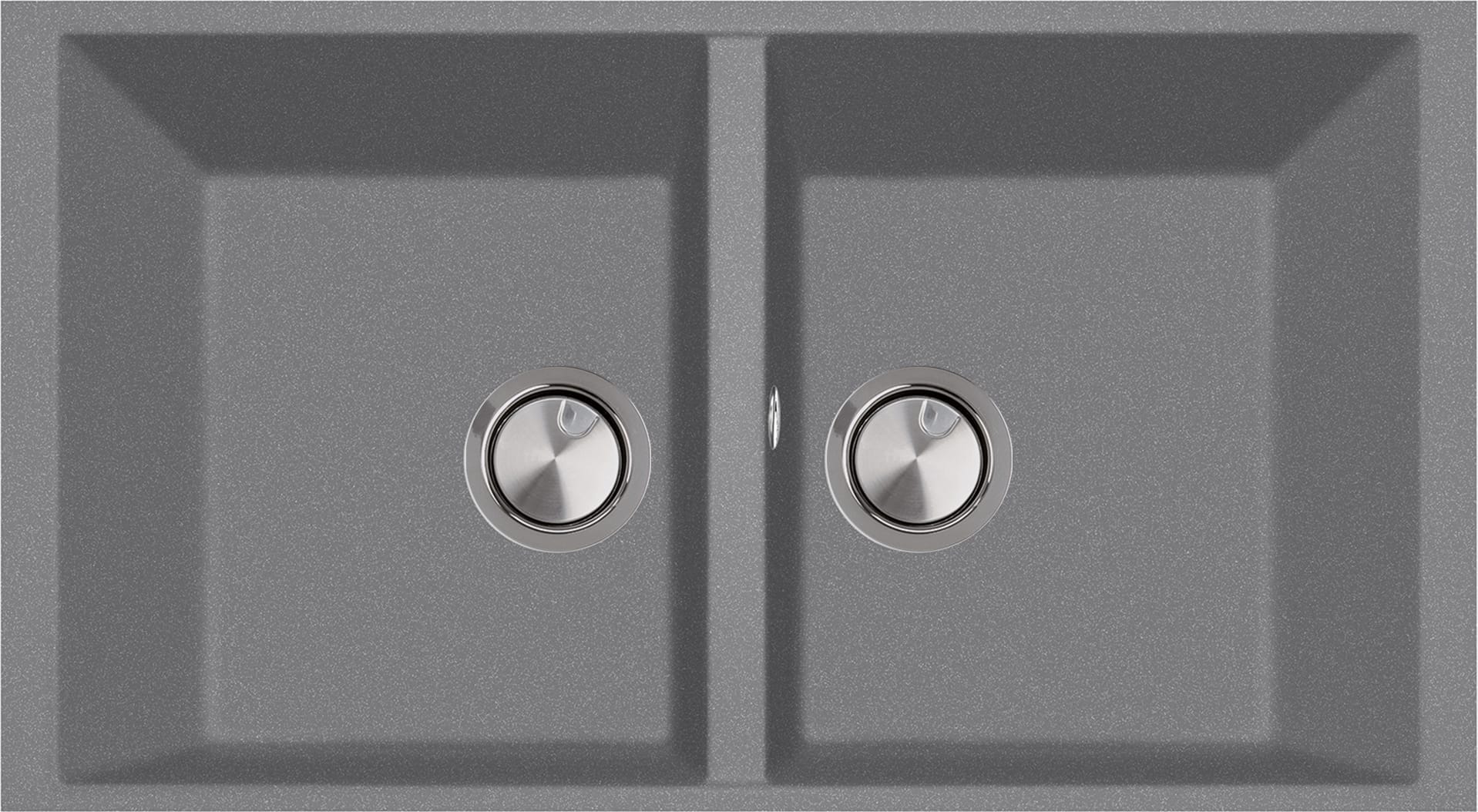 Zlew PLADOS ONE 7920-U TITANIUM METAL (szary metalik 42) (ON7920ST42)