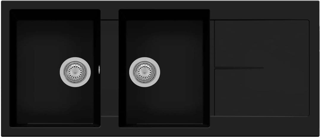 Zlew PLADOS INFINITY 116.20 DEEP BLACK (czarny mat N6) (NF11620N6)