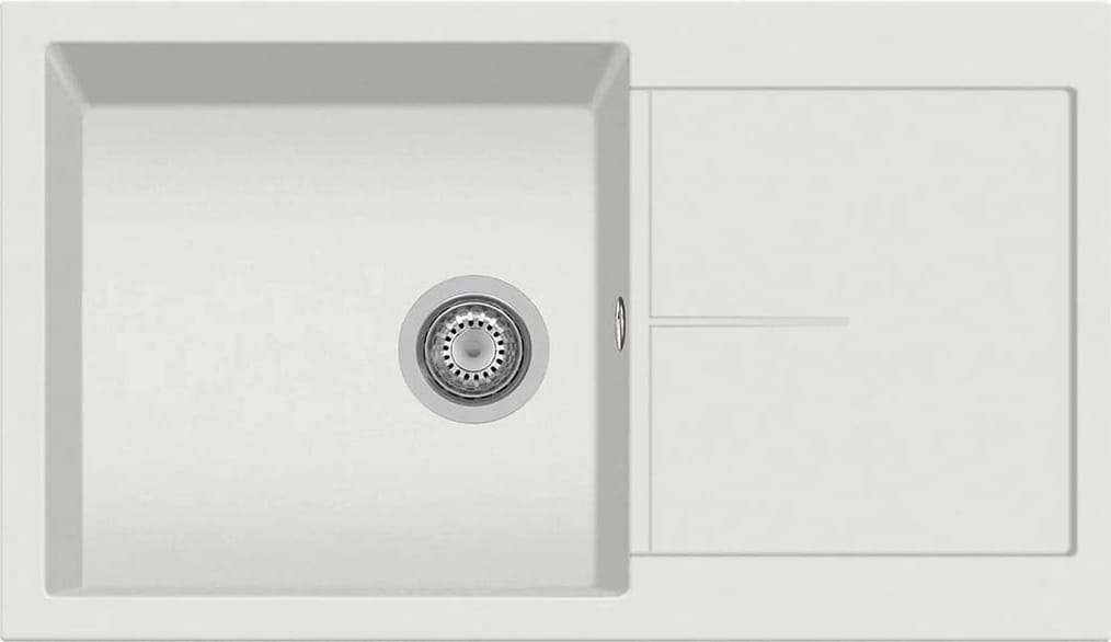 Zlew PLADOS INFINITY 86,10 PURE WHITE (biały N1) (NF8610N1)