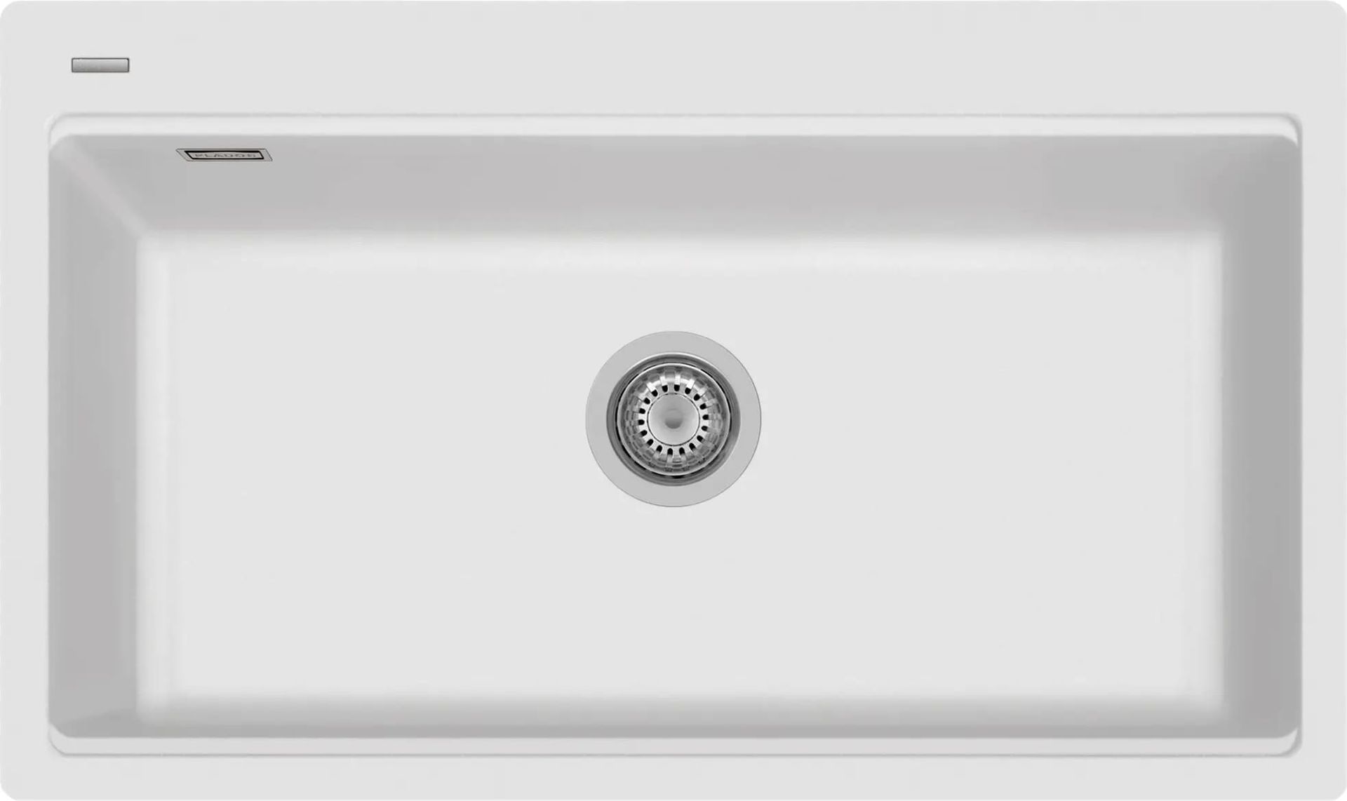 Zlew PLADOS LUX 86.10 MLECZNY (white 58) (LX861058)