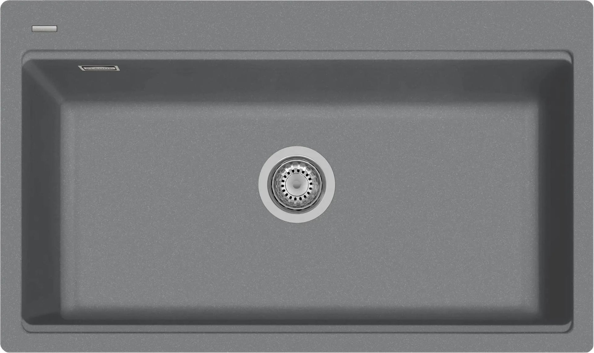 Zlew PLADOS LUX 86.10 TITANIUM METAL (szary metalik 42) (LX861042)