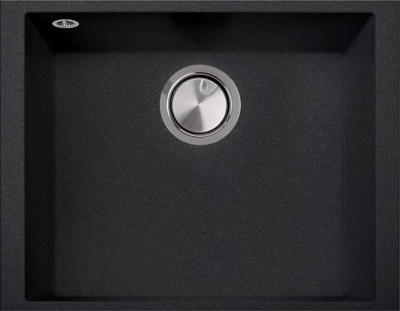 Zlew PLADOS ONE 5610-U CZARNY METAL (black metalik 44) (ON5610ST44)