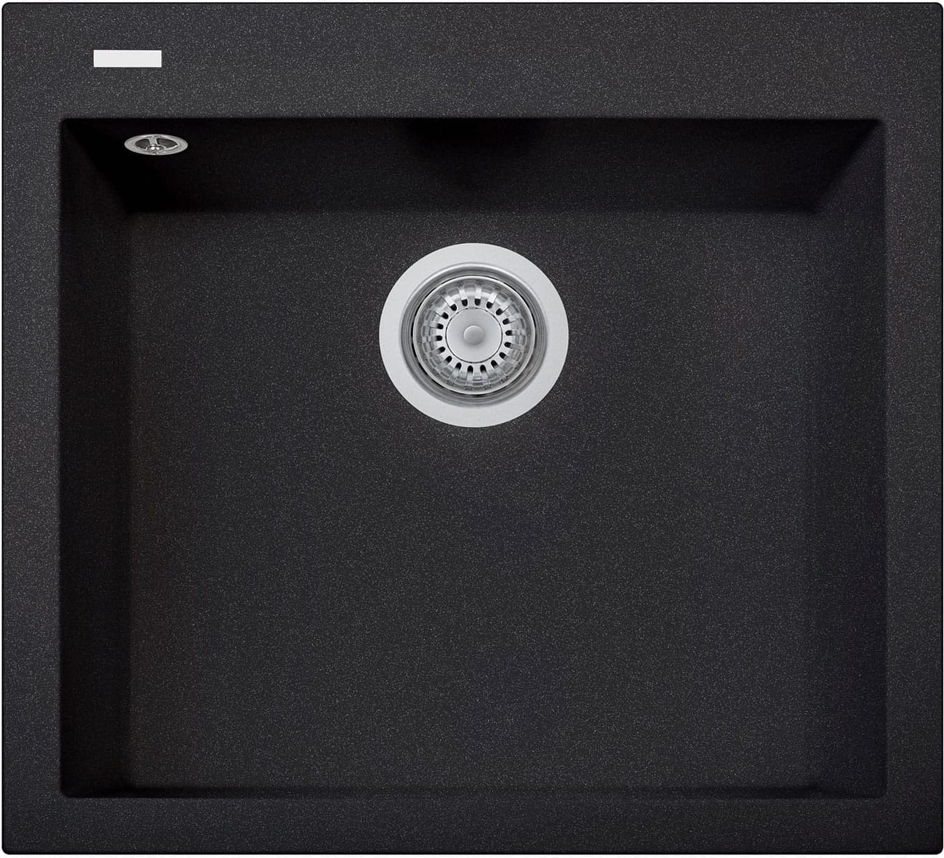 Zlew PLADOS ONE 5610 CZARNY METAL (black metalik 44) (ON561044)