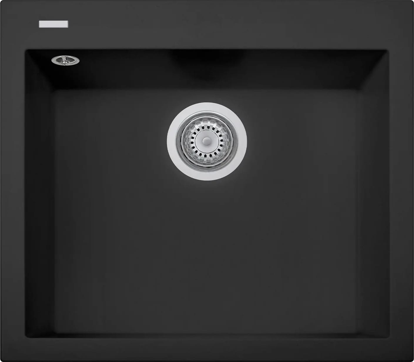 Zlew PLADOS ONE 6010 CZARNY MAT (black mat 70) (ON601070)