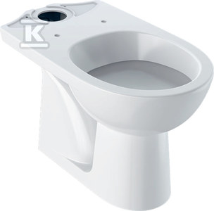 Stojąca miska WC Selnova do spłuczki nasadzanej, lejowa, B36 cm, H39 cm, T67 cm, odpływ pionowy