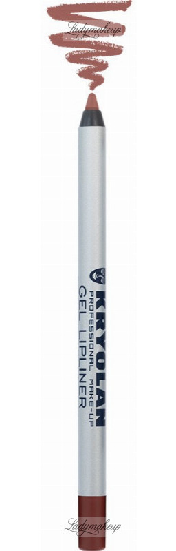 KRYOLAN - Gel Lipliner - Żelowa konturówka do ust - Art.5250 - WARM MULBERRY