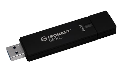 Kingston 64GB IronKey D500S FIPS 140-3 Level 3 AES 256