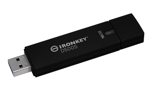 Kingston 16GB IronKey D500S FIPS 140-3 Level 3 AES 256