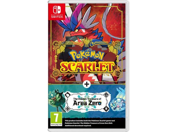 Pokémon Scarlet + The Hidden Treasure of Area Zero DLC Nintendo Switch | Darmowa dostawa