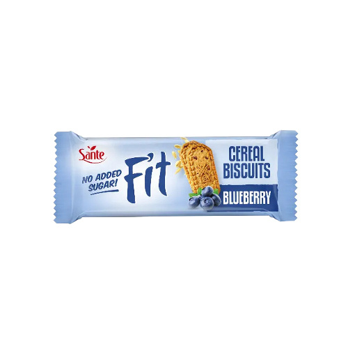SANTE Fit Cereal Biscuits - 50g - Blueberry