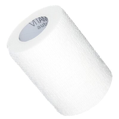 Vitammy Autoband kolor biały 7,5cm x 450cm Elastyczny bandaż kohezyjny samoprzylepny