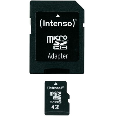 Intenso Karta Pamięci Micro Sd 4GB Sdhc Card Class