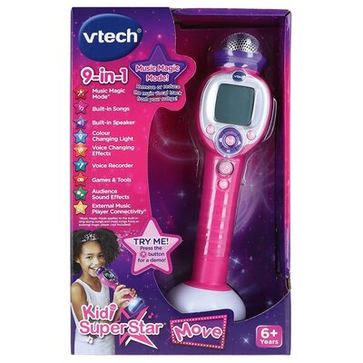 Vtech Kidi Mikrofon wschodzącej gwiazdy 9w1 61356