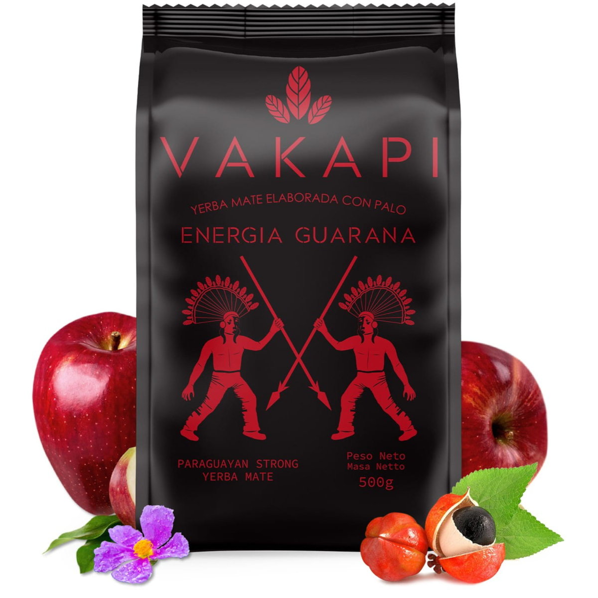 Yerba Mate Vakapi Energia Guarana 500 G
