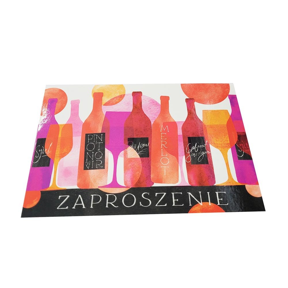 ZAPROSZENIE Okolicznościowe z życzeniami A217