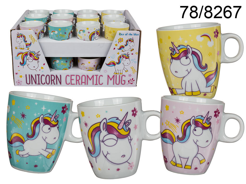 Kubeczek porcelanowy Jednorożec