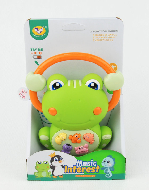 Dromader, Żabka dla malucha z dźwiękiem na baterie