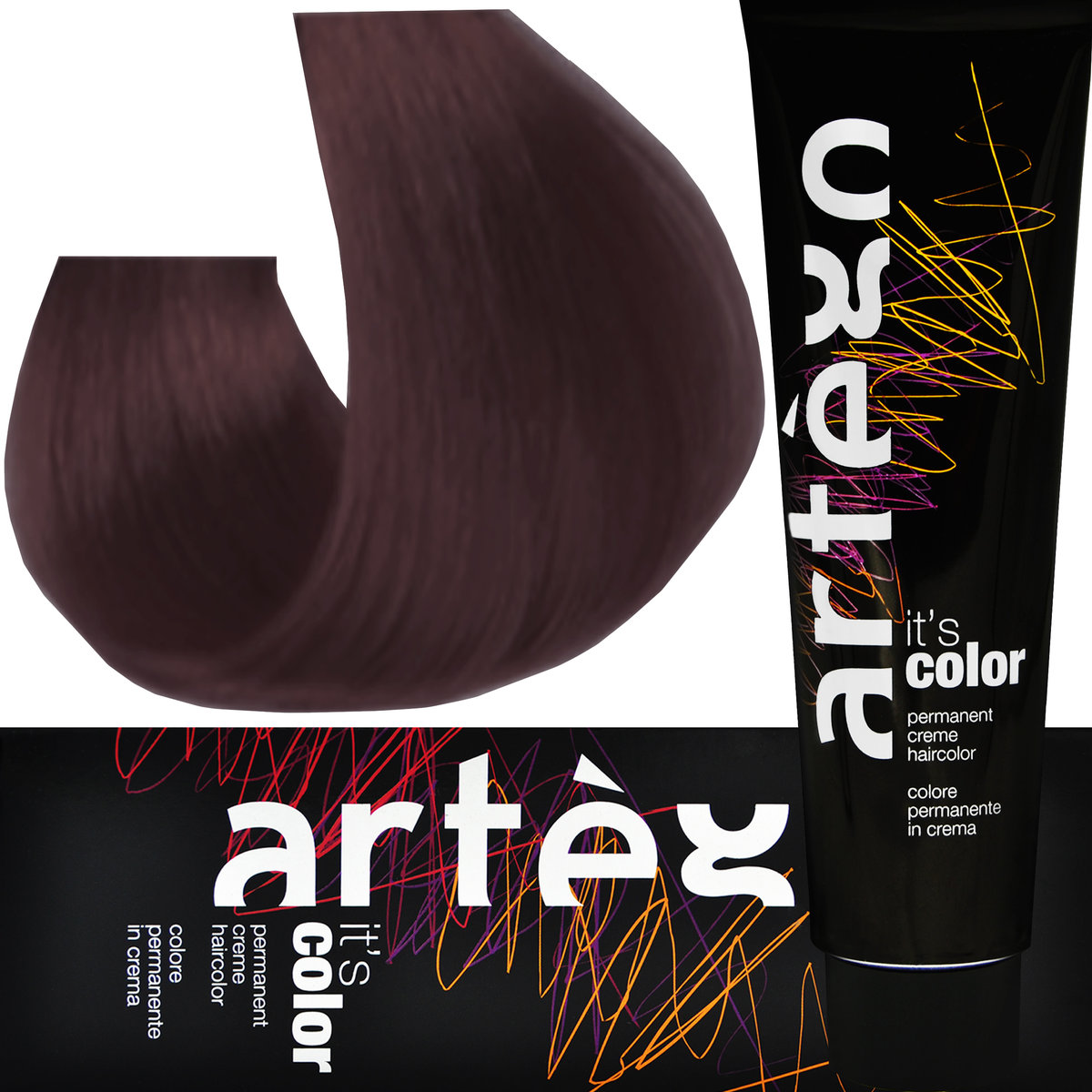 Artego farba IT`S COLOR ac 7,72 > 7MV średniobrązowy irysowy blond
