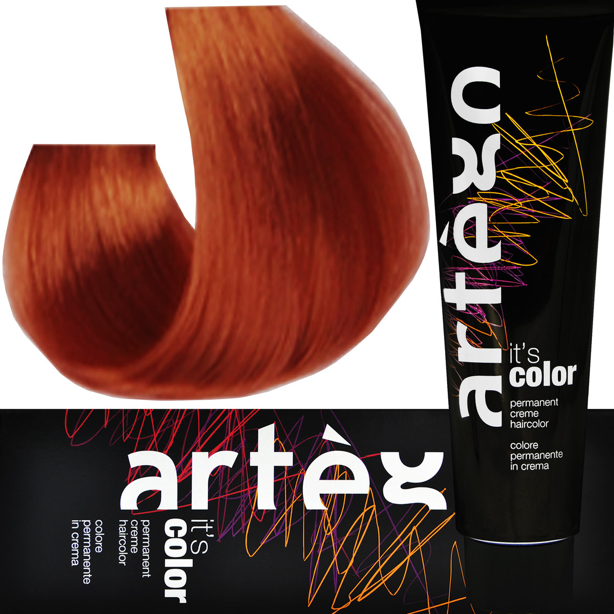 Artego farba IT`S COLOR ac 6,40 > 6KO ciemnopomarańczowy blond