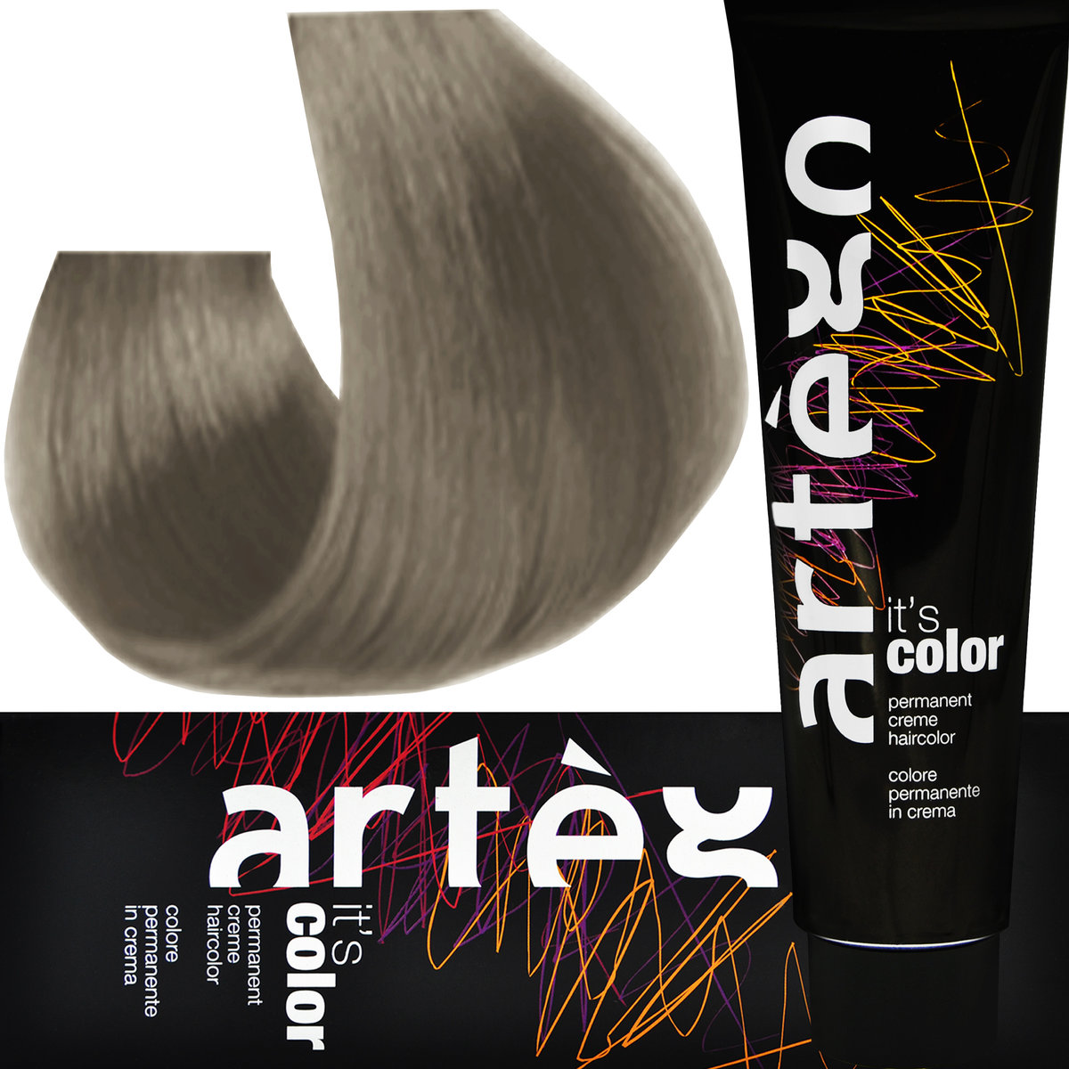 Artego farba IT`S COLOR ac 10,08 > 10NC najjaśniejszy, miękki, matowy blond