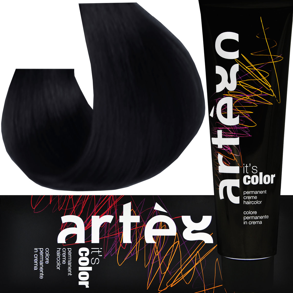 Artego farba IT`S COLOR ac 4,80 > 4CN średni naturalny matowy brąz 150ml
