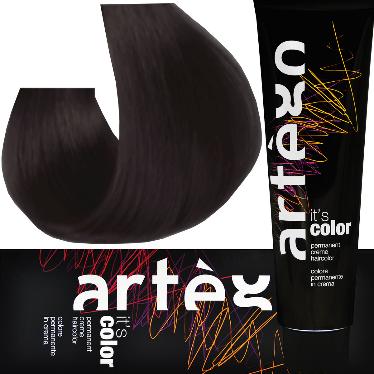 Artego farba IT`S COLOR ac 6,80 > 6CN ciemny naturalny matowy blond 150ml