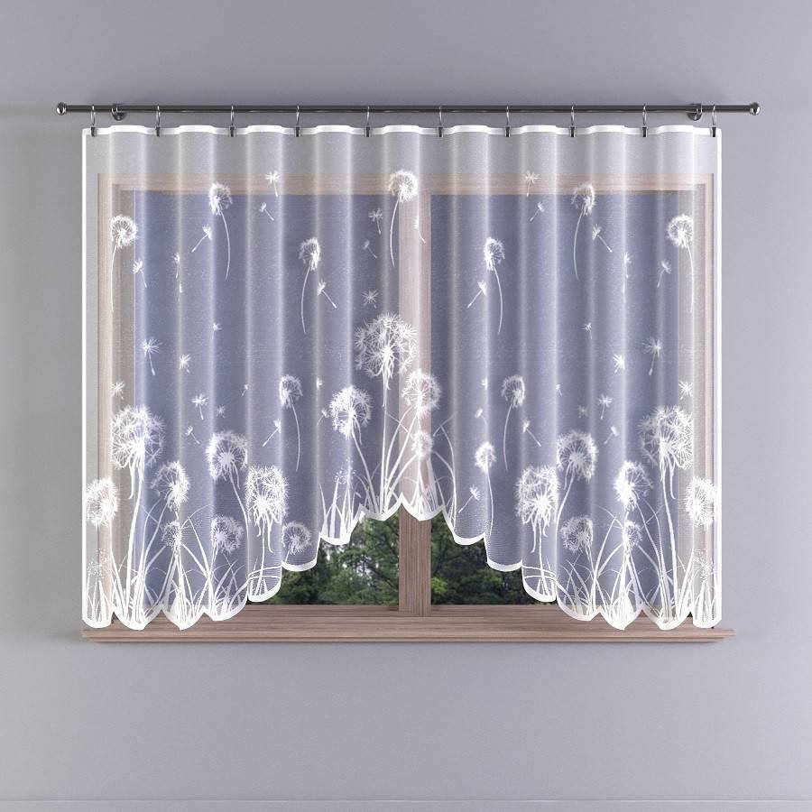 Firanka żakardowa gotowa Dmuchawce 300 x 150 [cm]