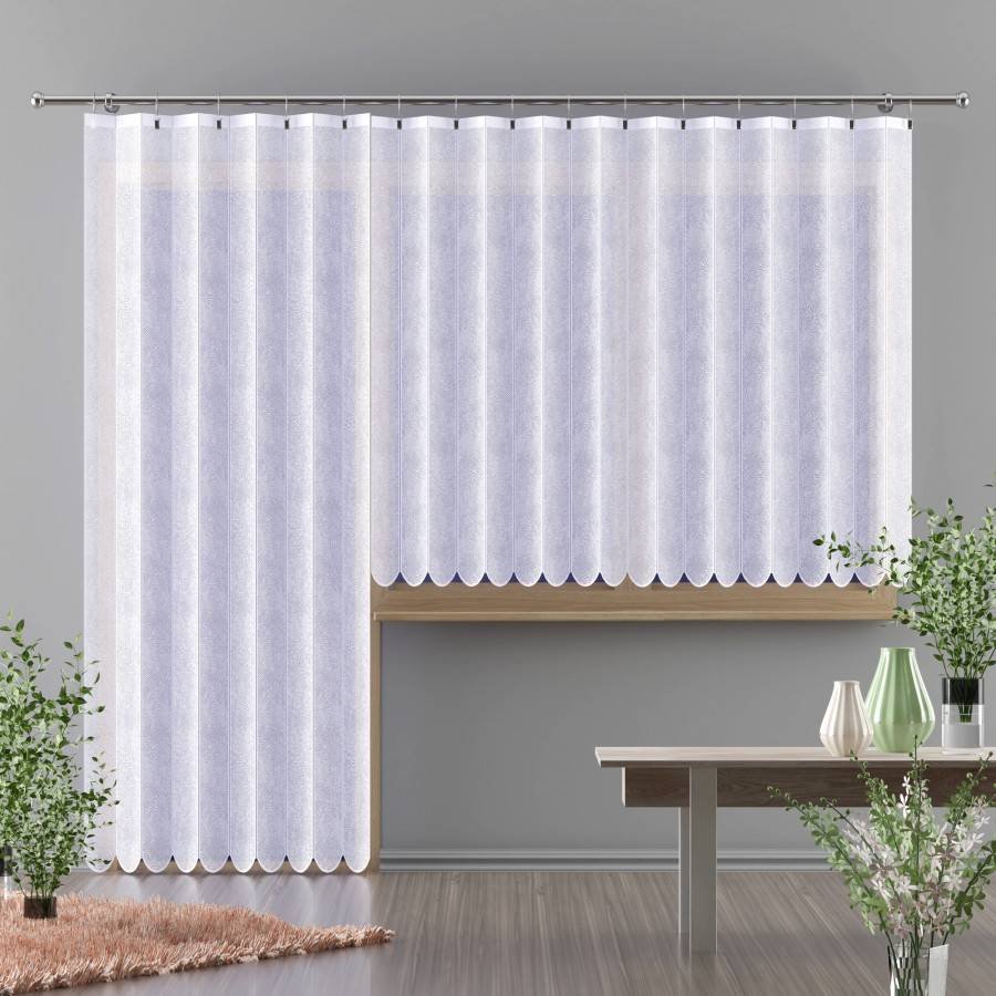 Firanka żakardowa na przelotkach Vertical Adela 150 x 230 [cm]